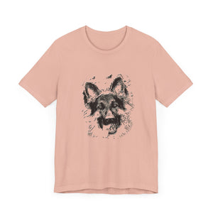 German Shepherd Unisex Jersey Short Sleeve Tee