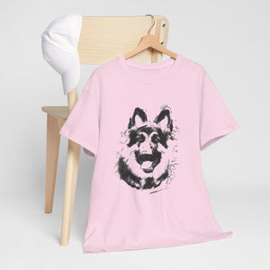 German Shepherd Unisex Heavy Cotton Tee