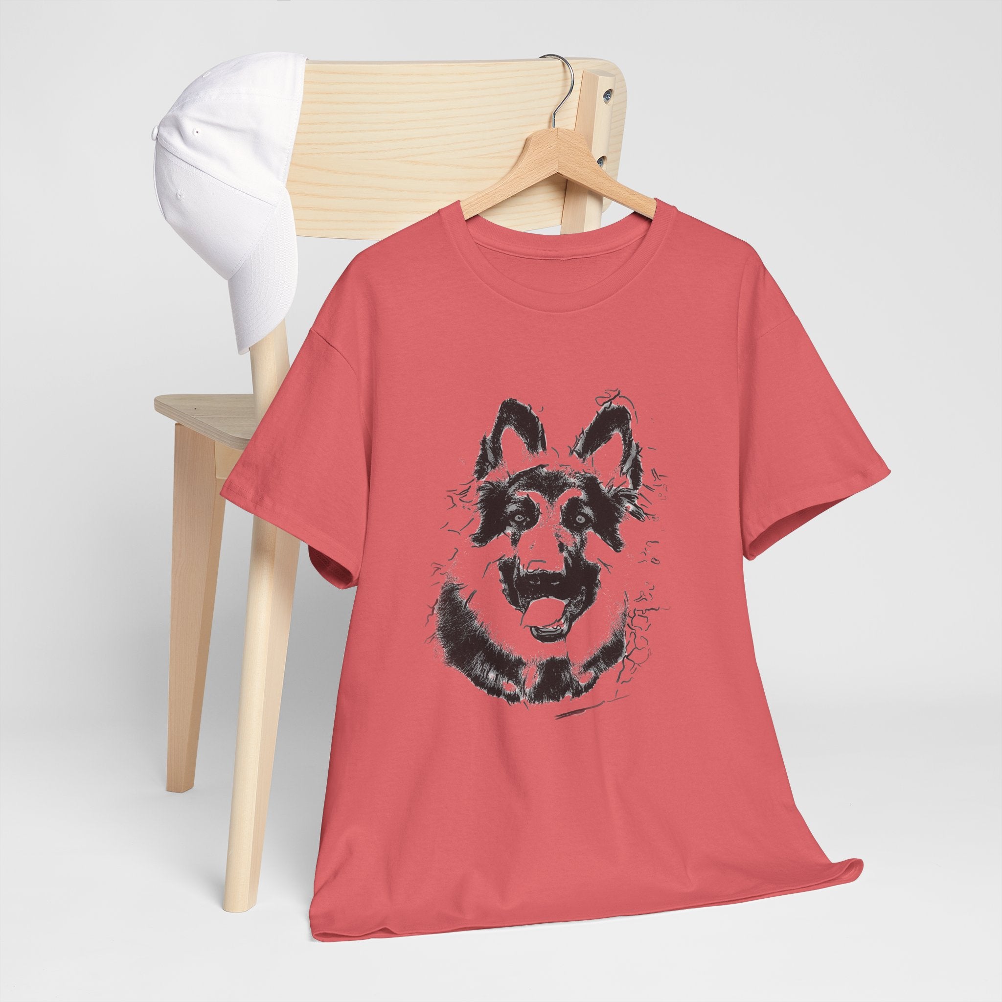 German Shepherd Unisex Heavy Cotton Tee