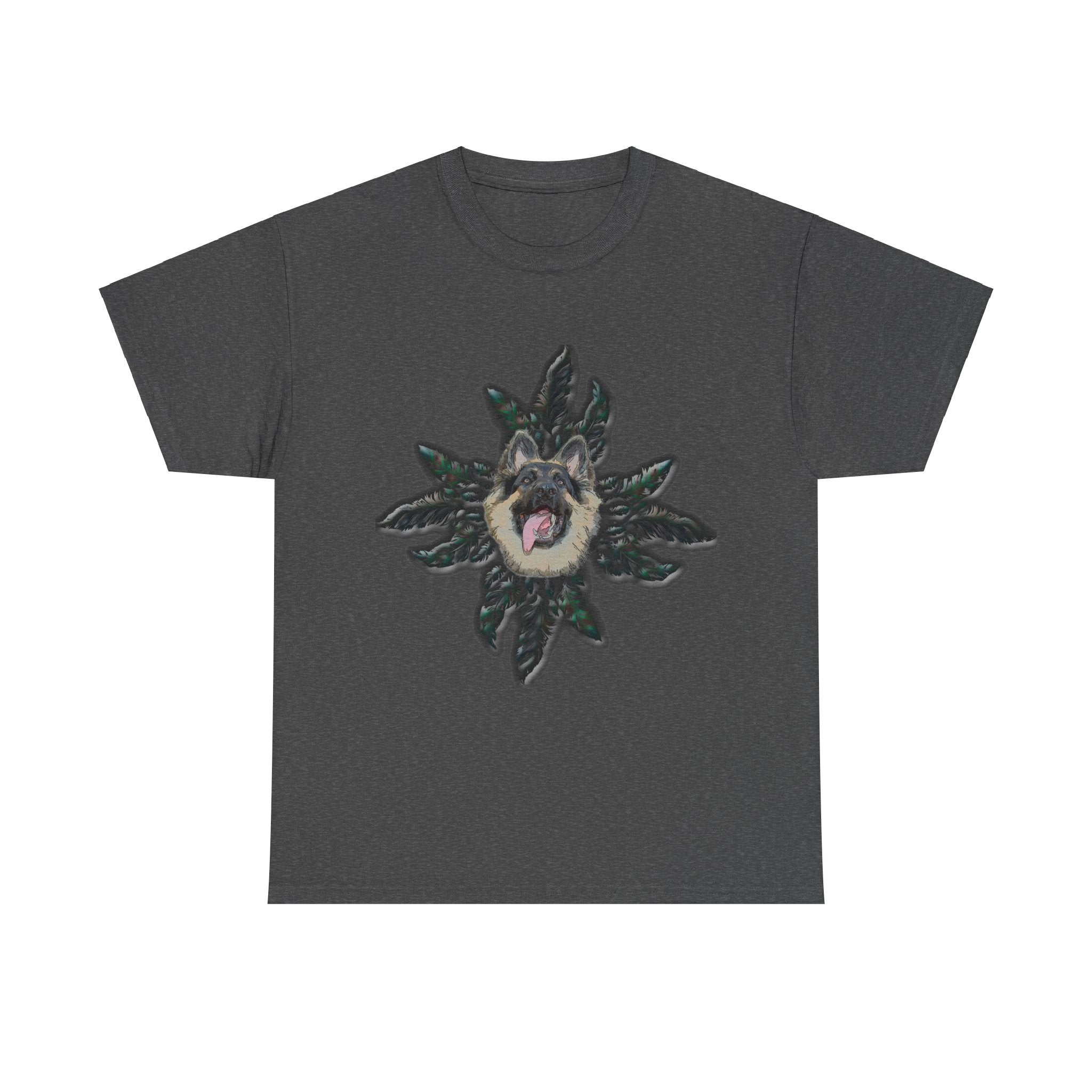 German Shepherd Unisex Heavy Cotton Tee