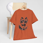 German Shepherd Unisex Heavy Cotton Tee