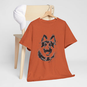 German Shepherd Unisex Heavy Cotton Tee