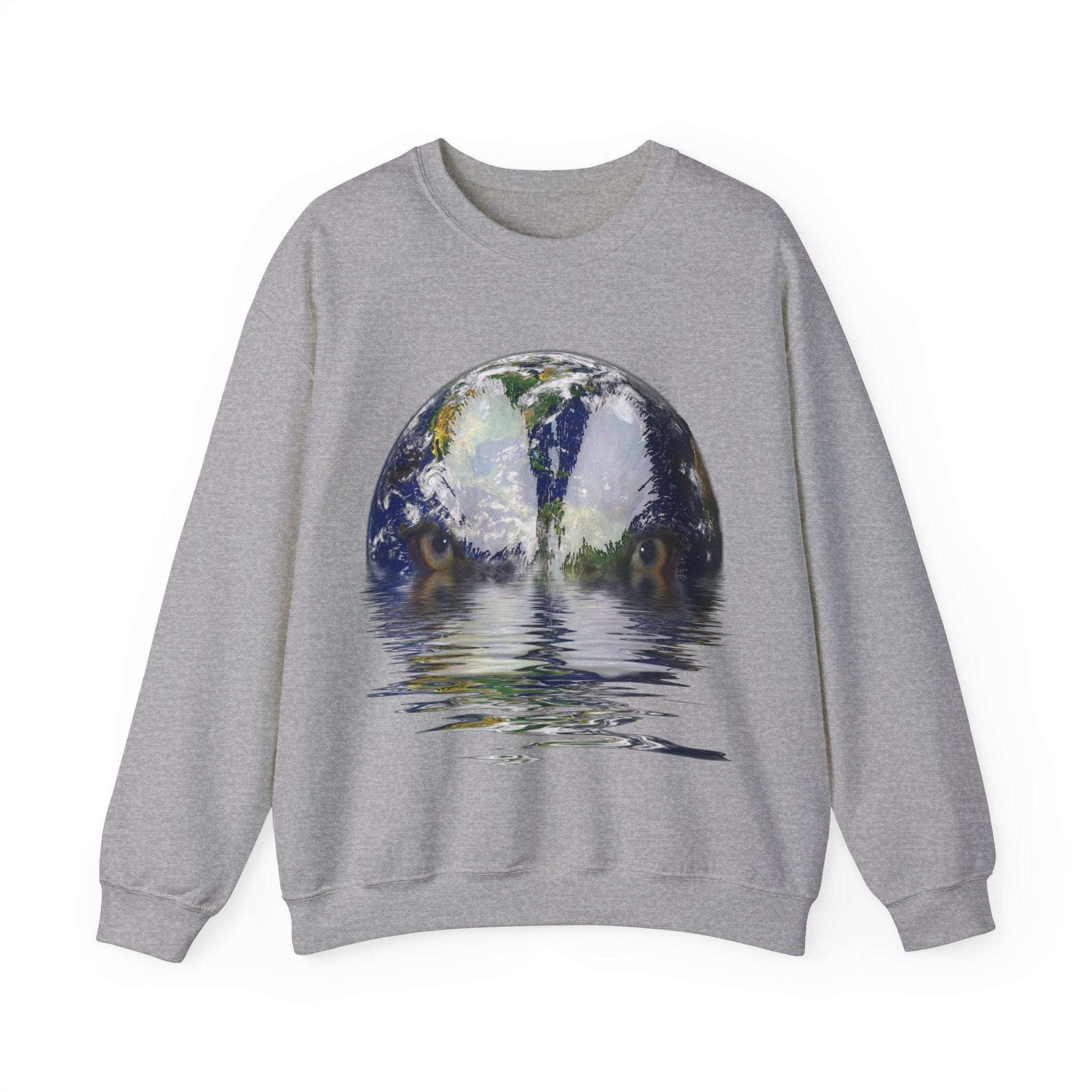 Angry Earth Unisex Heavy Blend™ Crewneck Sweatshirt