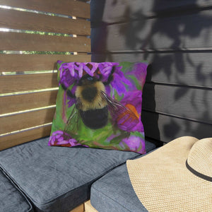 Bumble Bee Outdoor Pillows