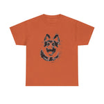 German Shepherd Unisex Heavy Cotton Tee