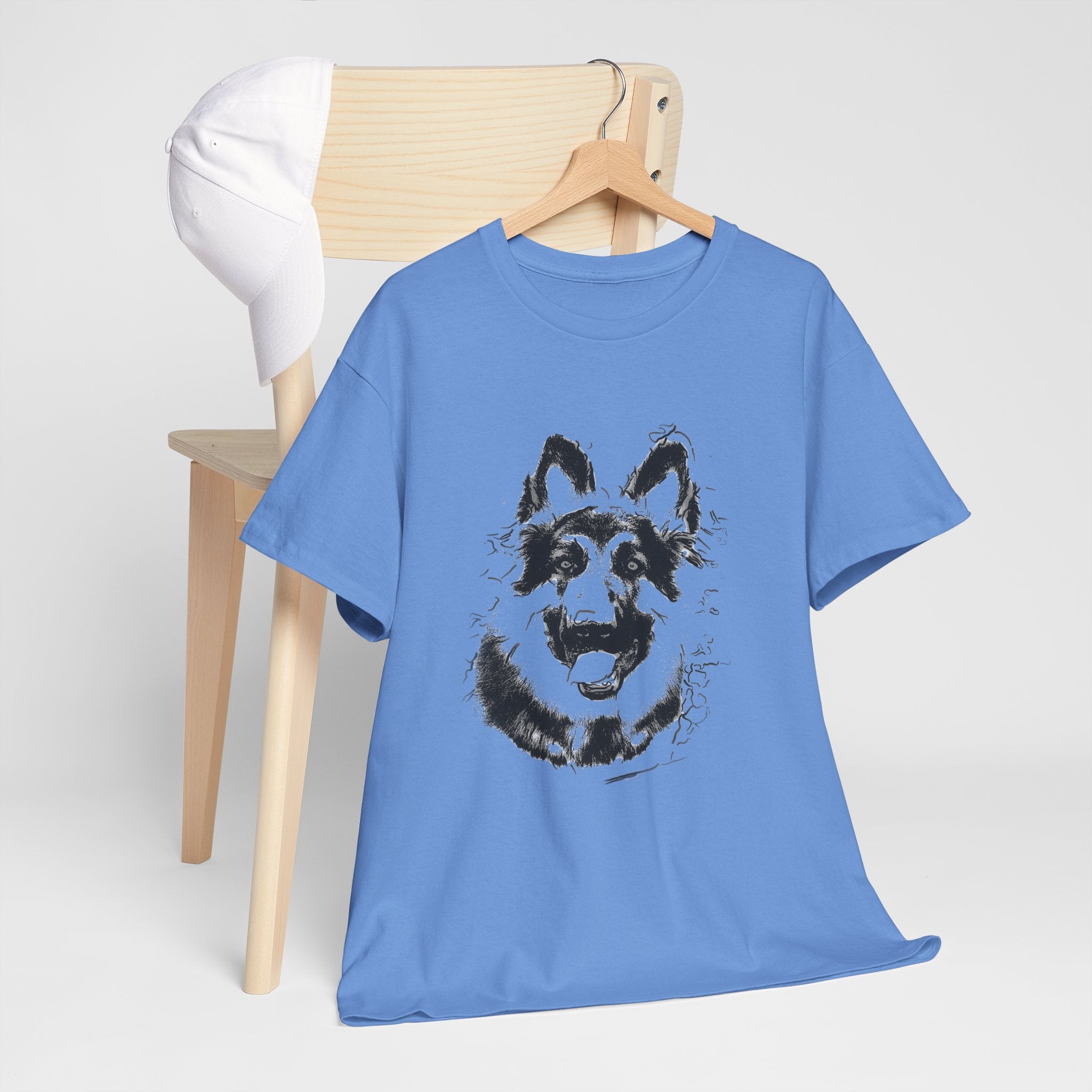 German Shepherd Unisex Heavy Cotton Tee