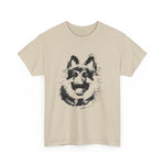 German Shepherd Unisex Heavy Cotton Tee