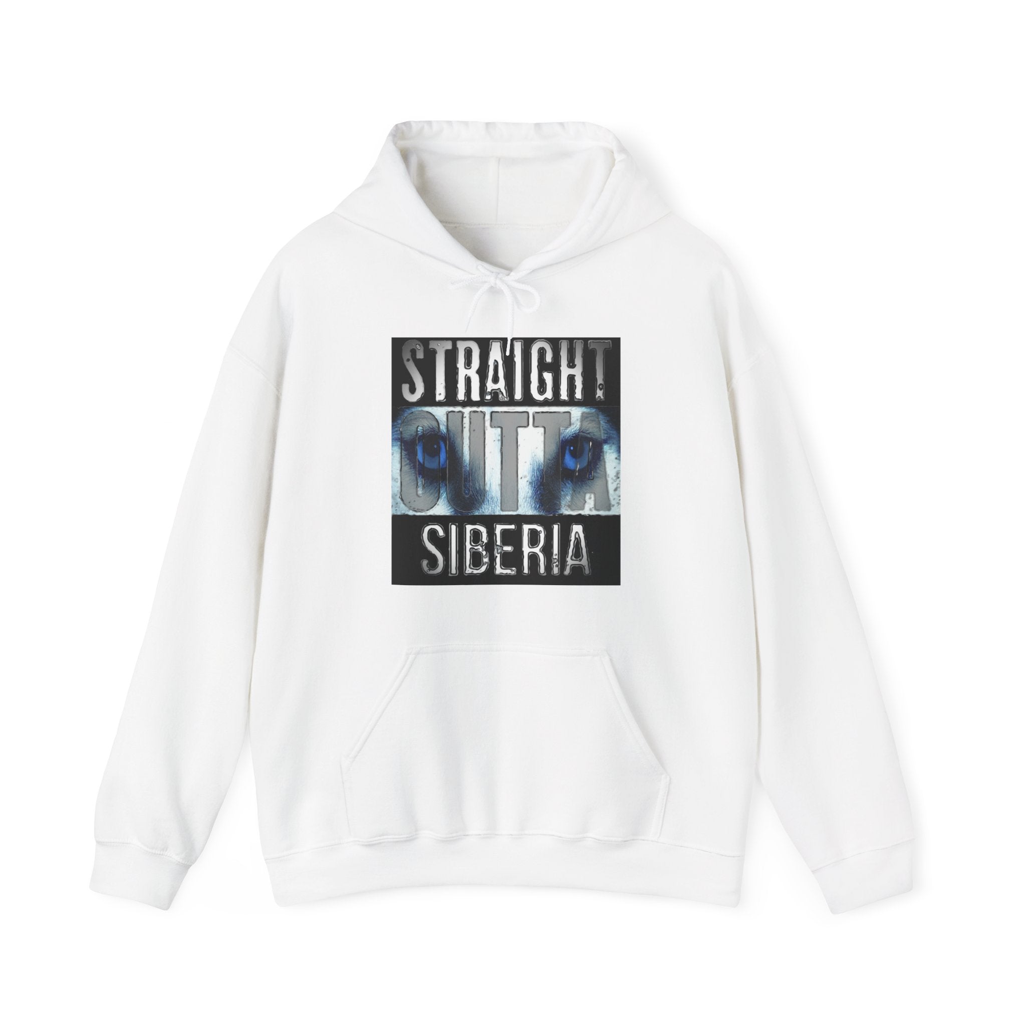 Straight Outta Siberia Unisex Heavy Blend™ Hooded Sweatshirt