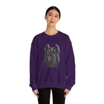 German Shepherd Grunge Unisex Crewneck Sweatshirt