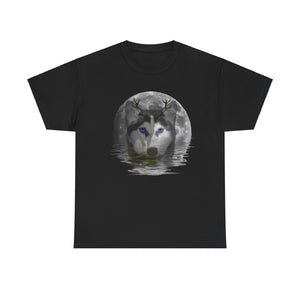 Husky Moon Unisex  Tee