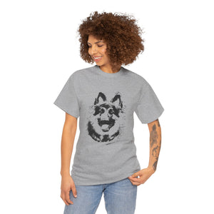 German Shepherd Unisex Heavy Cotton Tee