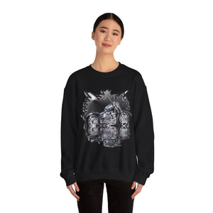 Motorcycle Unisex Heavy Blend™ Crewneck Sweatshirt