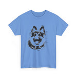 German Shepherd Unisex Heavy Cotton Tee