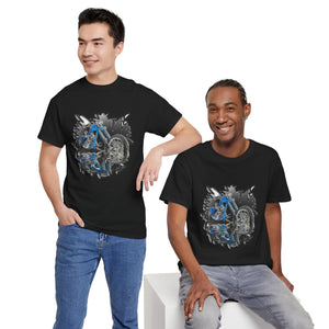 Motorcycle Unisex Heavy Cotton Tee