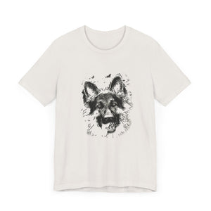 German Shepherd Unisex Jersey Short Sleeve Tee