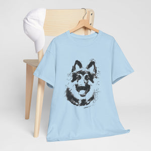 German Shepherd Unisex Heavy Cotton Tee