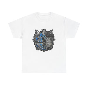 Motorcycle Unisex Heavy Cotton Tee