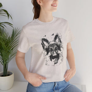 German Shepherd Unisex Jersey Short Sleeve Tee