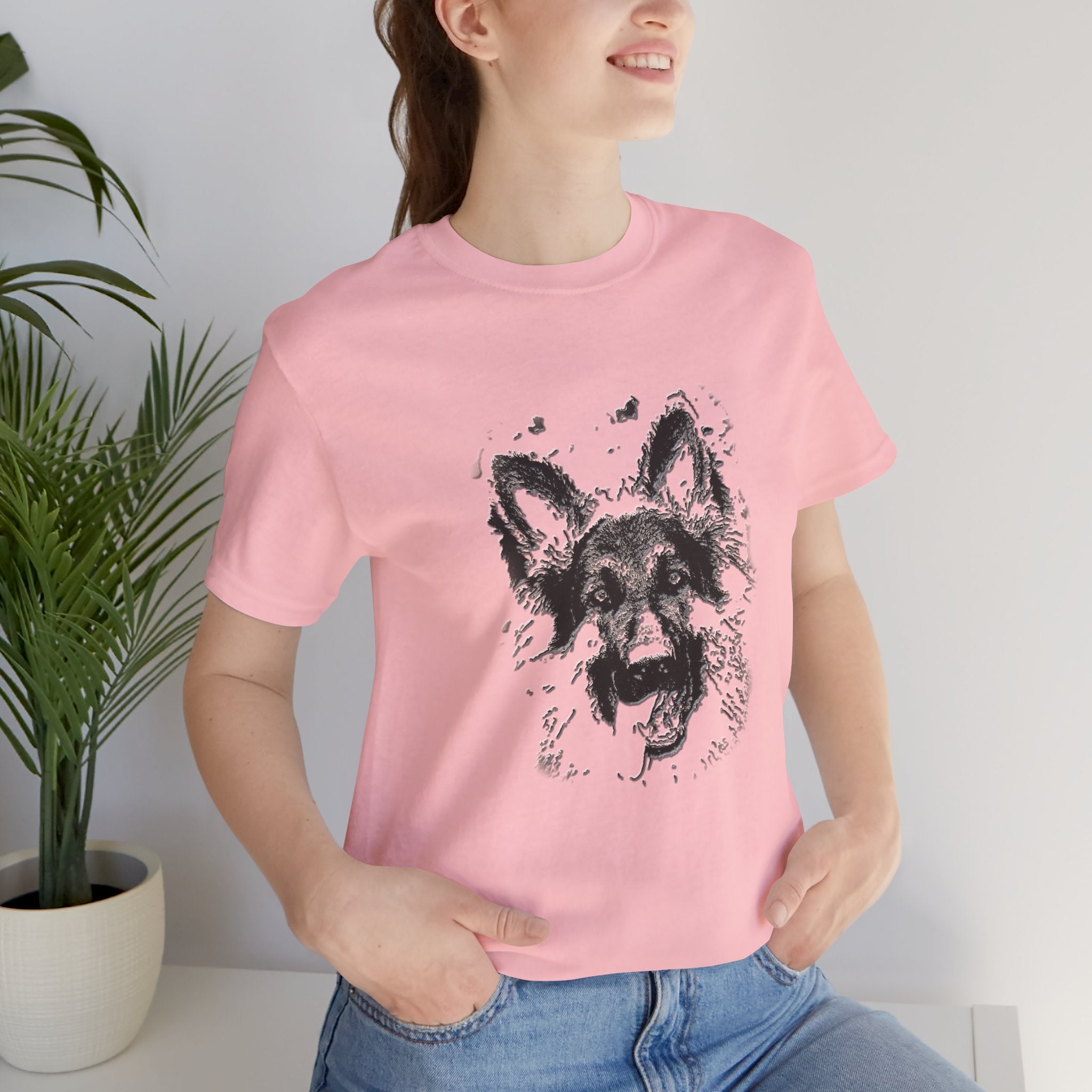 German Shepherd Unisex Jersey Short Sleeve Tee