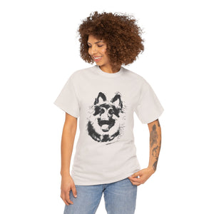 German Shepherd Unisex Heavy Cotton Tee