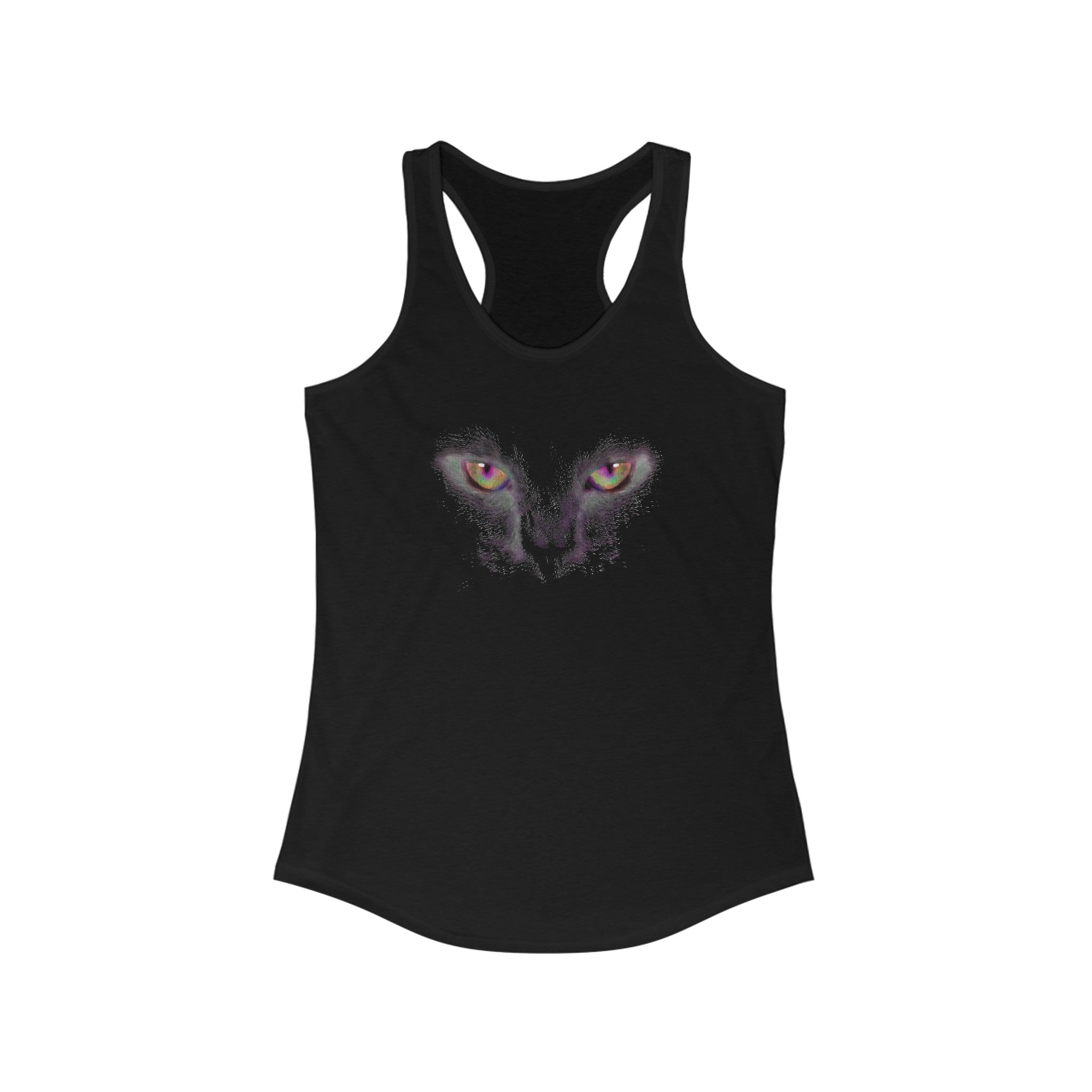 Cats Eyes Women's Ideal Racerback Tank