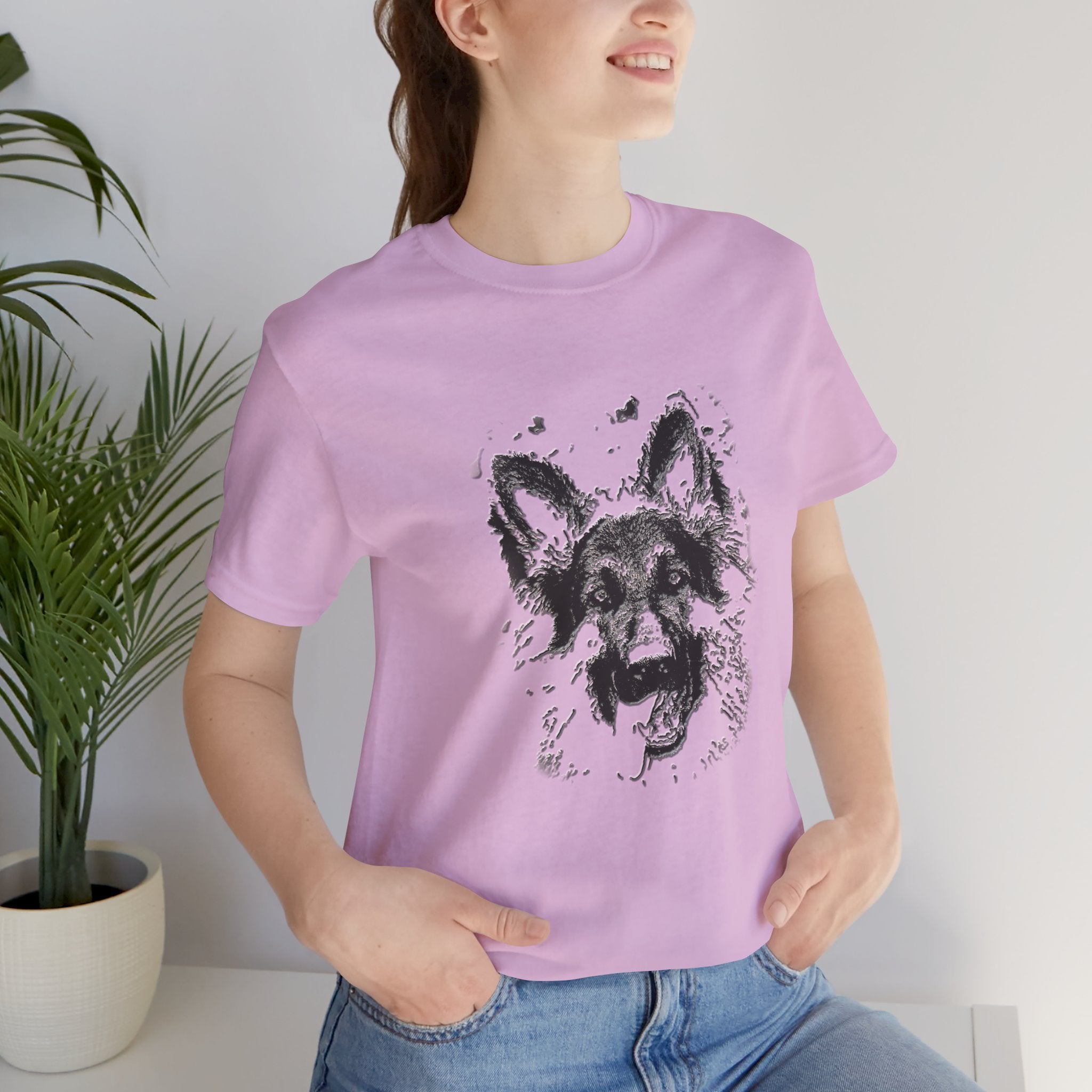 German Shepherd Unisex Jersey Short Sleeve Tee