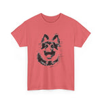 German Shepherd Unisex Heavy Cotton Tee