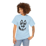 German Shepherd Unisex Heavy Cotton Tee