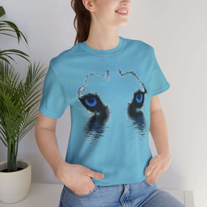 Blue Eyes Unisex Jersey Short Sleeve Tee