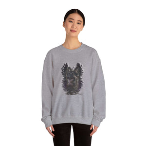 German Shepherd Grunge Unisex Crewneck Sweatshirt