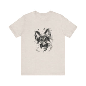 German Shepherd Unisex Jersey Short Sleeve Tee