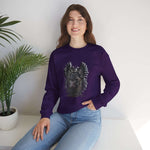 German Shepherd Grunge Unisex Crewneck Sweatshirt