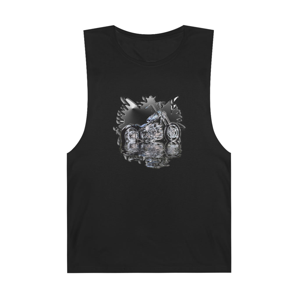 Motorcycle Men's Sleeveless Performance Tee