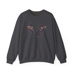 Cats Eyes Unisex  Crewneck Sweatshirt