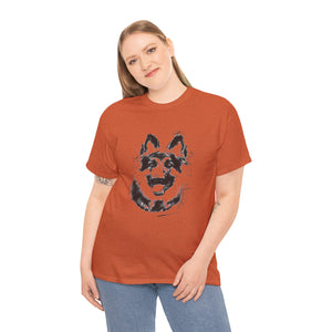 German Shepherd Unisex Heavy Cotton Tee