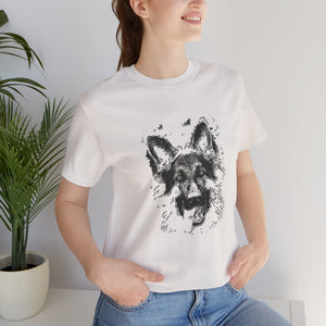 German Shepherd Unisex Jersey Short Sleeve Tee