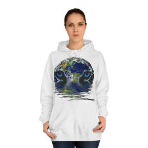 Weeping Earth Unisex College Hoodie