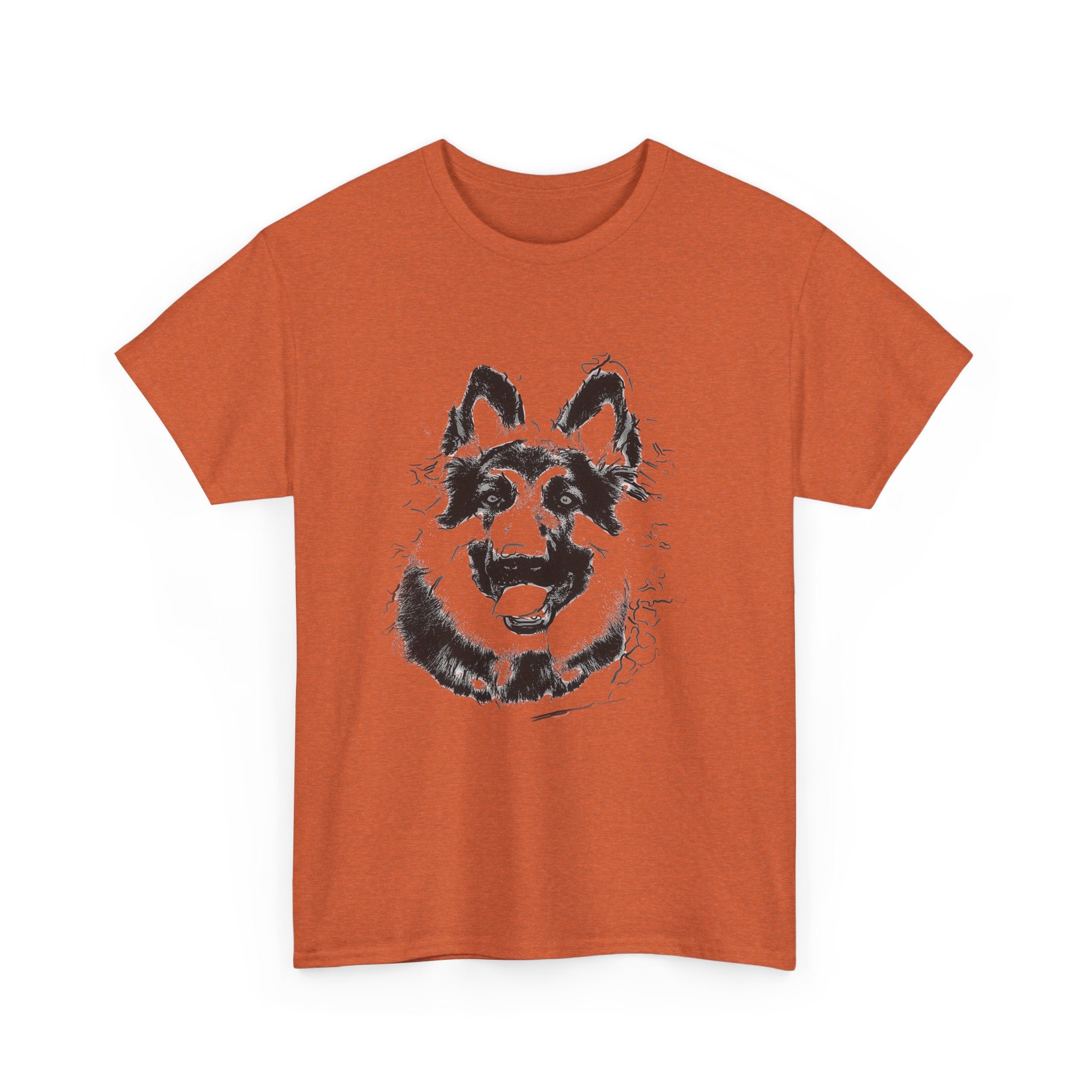 German Shepherd Unisex Heavy Cotton Tee