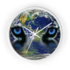 Flooded Earth Wall Clock