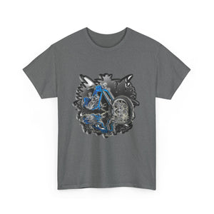 Motorcycle Unisex Heavy Cotton Tee