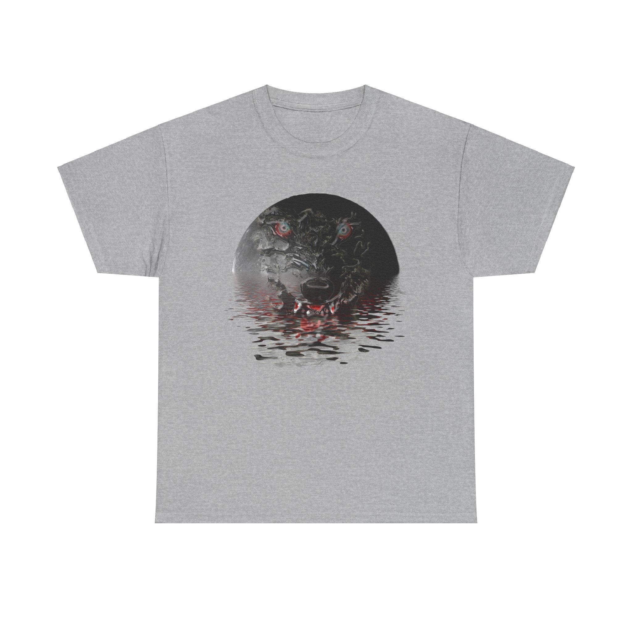 Wolf Moon Unisex Heavy Cotton Tee