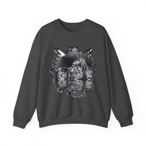 Motorcycle Unisex Heavy Blend™ Crewneck Sweatshirt