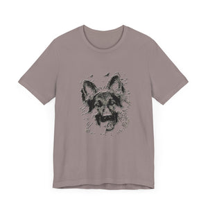 German Shepherd Unisex Jersey Short Sleeve Tee