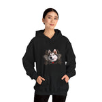 Husky Wings Unisex Hooded Sweatshirt