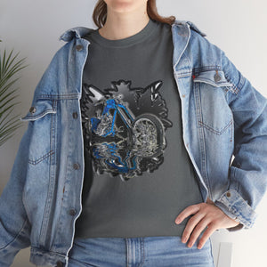 Motorcycle Unisex Heavy Cotton Tee