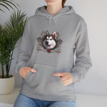 Husky Wings Unisex Hooded Sweatshirt