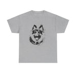 German Shepherd Unisex Heavy Cotton Tee