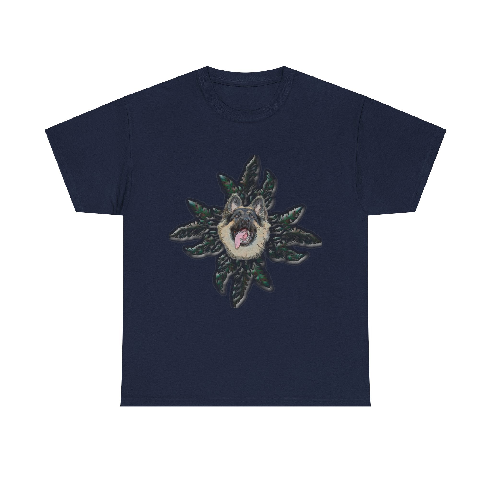 German Shepherd Unisex Heavy Cotton Tee