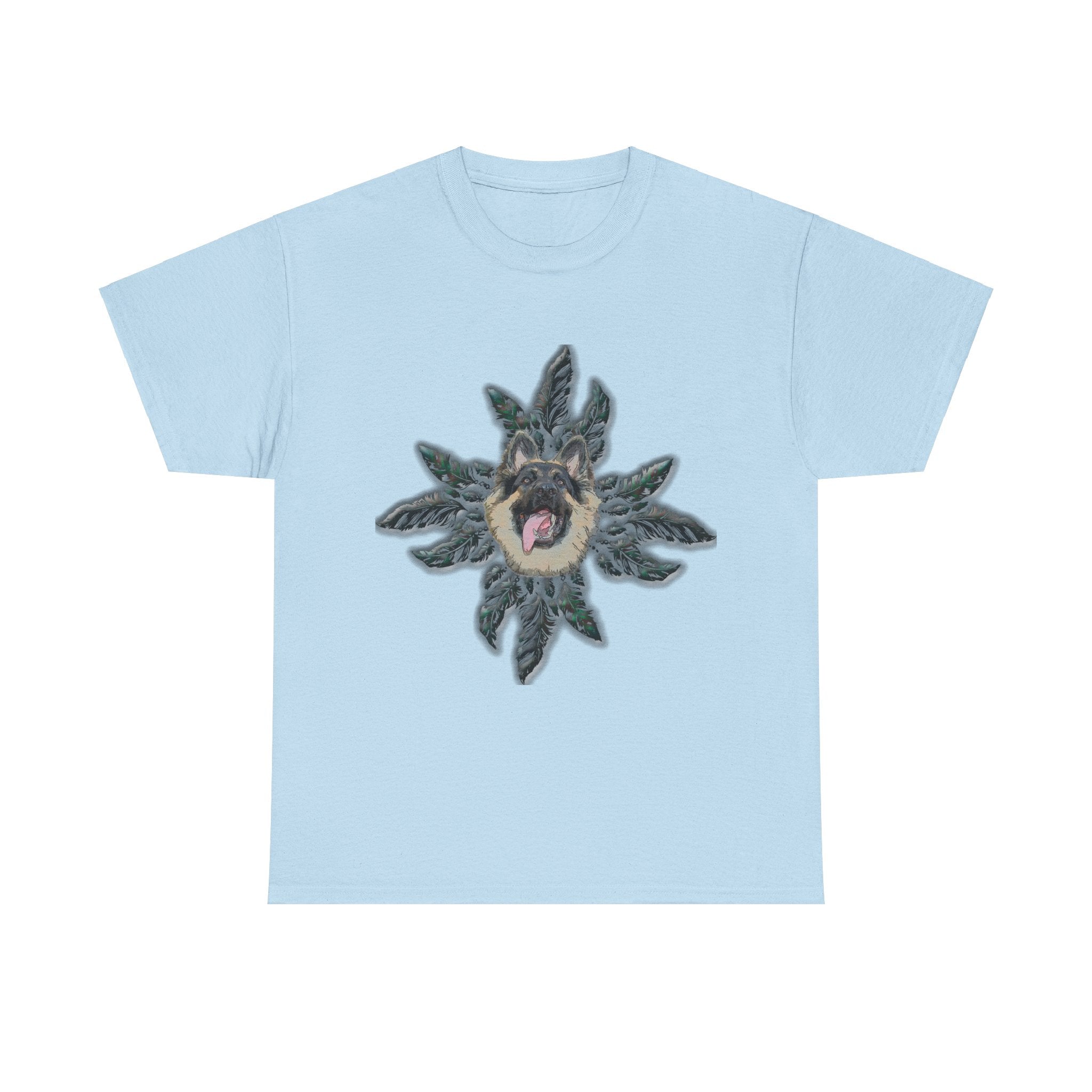 German Shepherd Unisex Heavy Cotton Tee