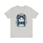 Husky Blue Moon Unisex Short Sleeve Tee